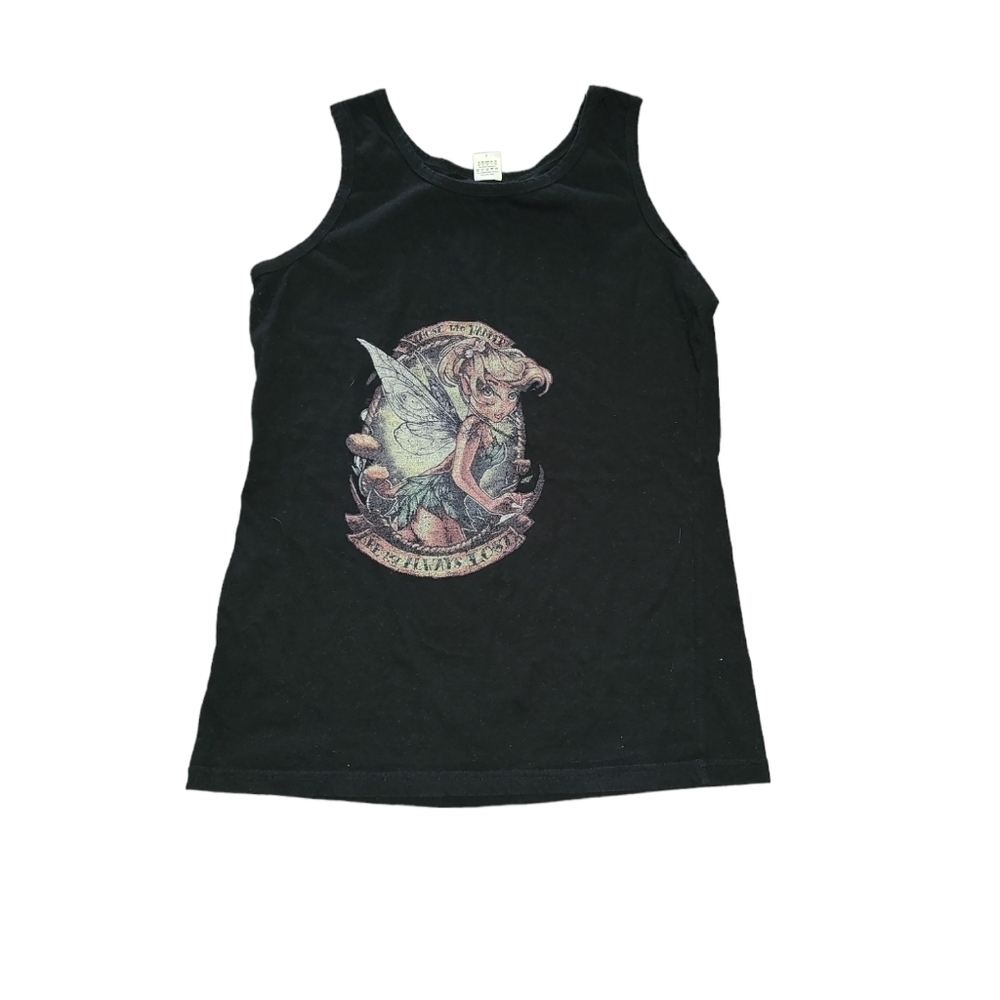 Womens Tinker Bell Tank Top Size large